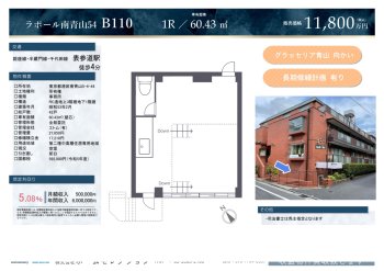 ラポール南青山54 B110 B110